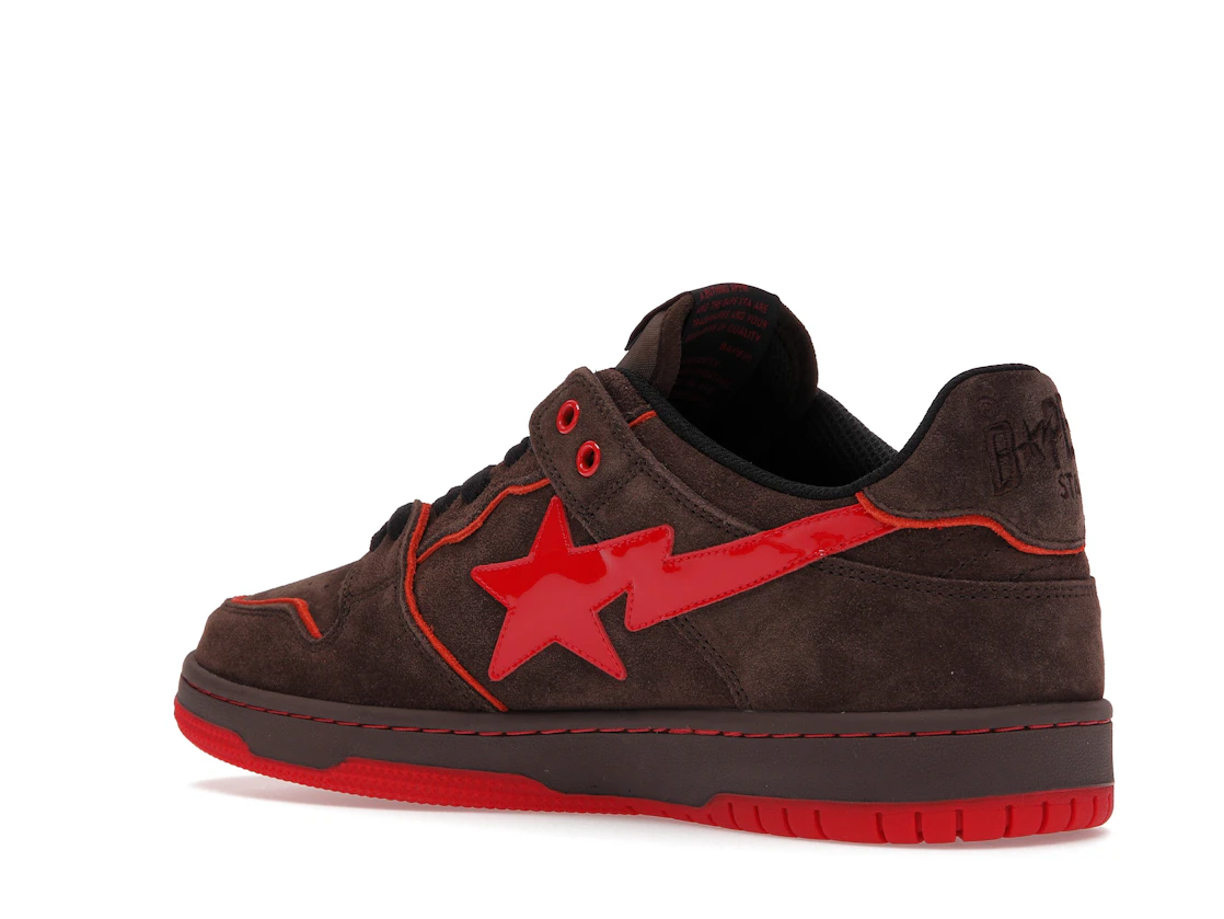 Vue 23 de A Bathing Ape Bape SK8 Sta Brown
