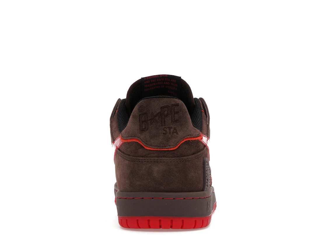 Vue 28 de A Bathing Ape Bape SK8 Sta Brown