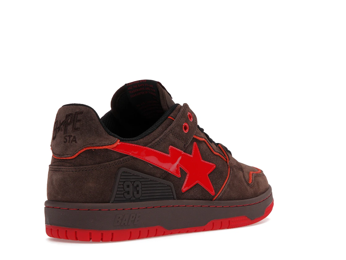 Vue 32 de A Bathing Ape Bape SK8 Sta Brown