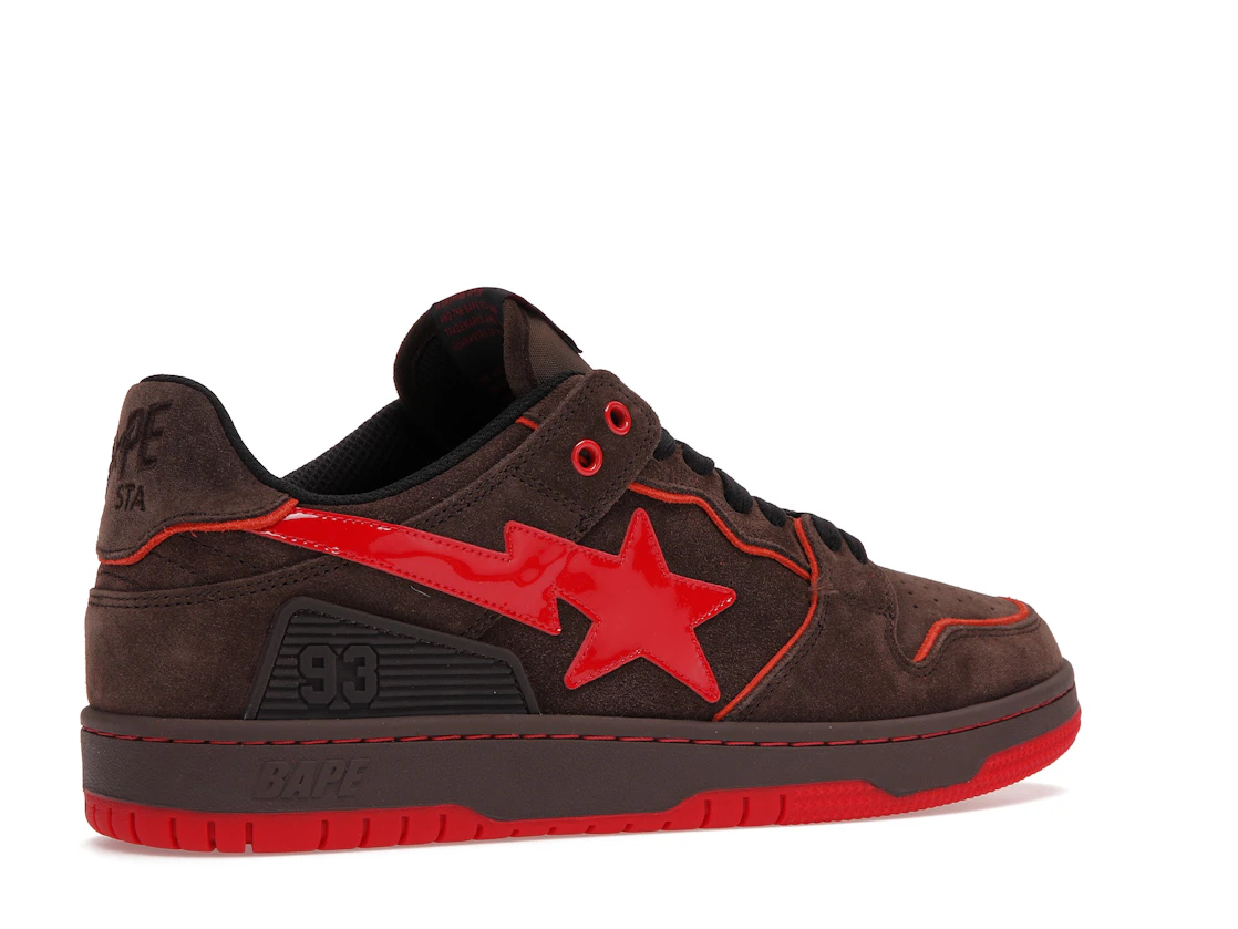 Vue 34 de A Bathing Ape Bape SK8 Sta Brown