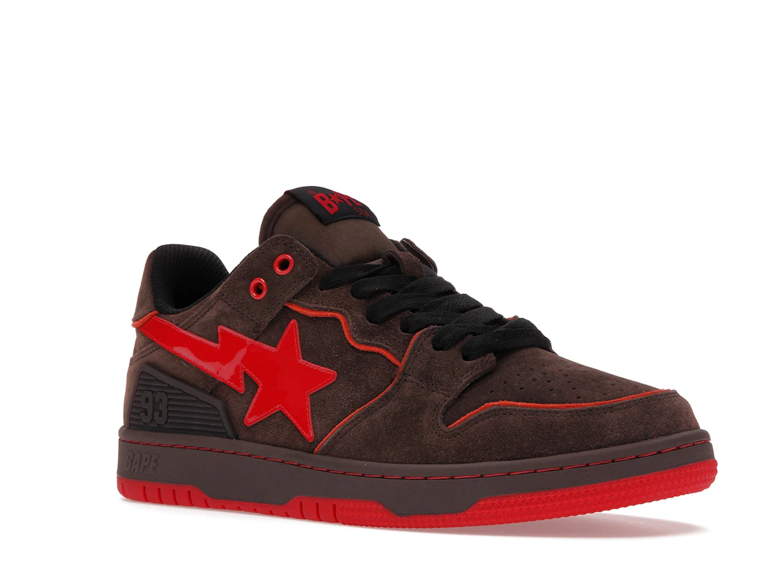 Vue 5 de A Bathing Ape Bape SK8 Sta Brown