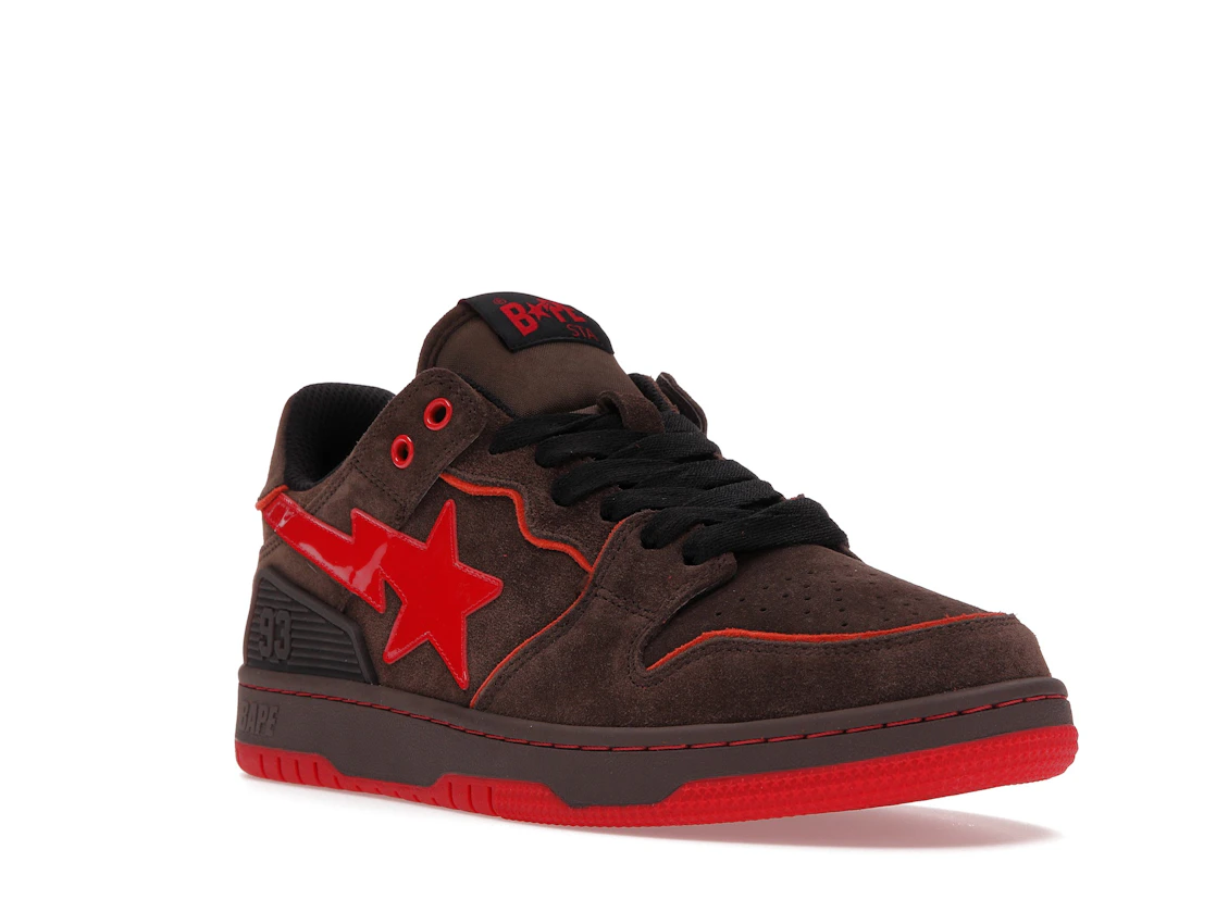 Vue 6 de A Bathing Ape Bape SK8 Sta Brown