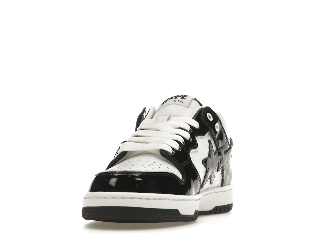 Vue 12 de A Bathing Ape Bape SK8 Sta Panda Patent