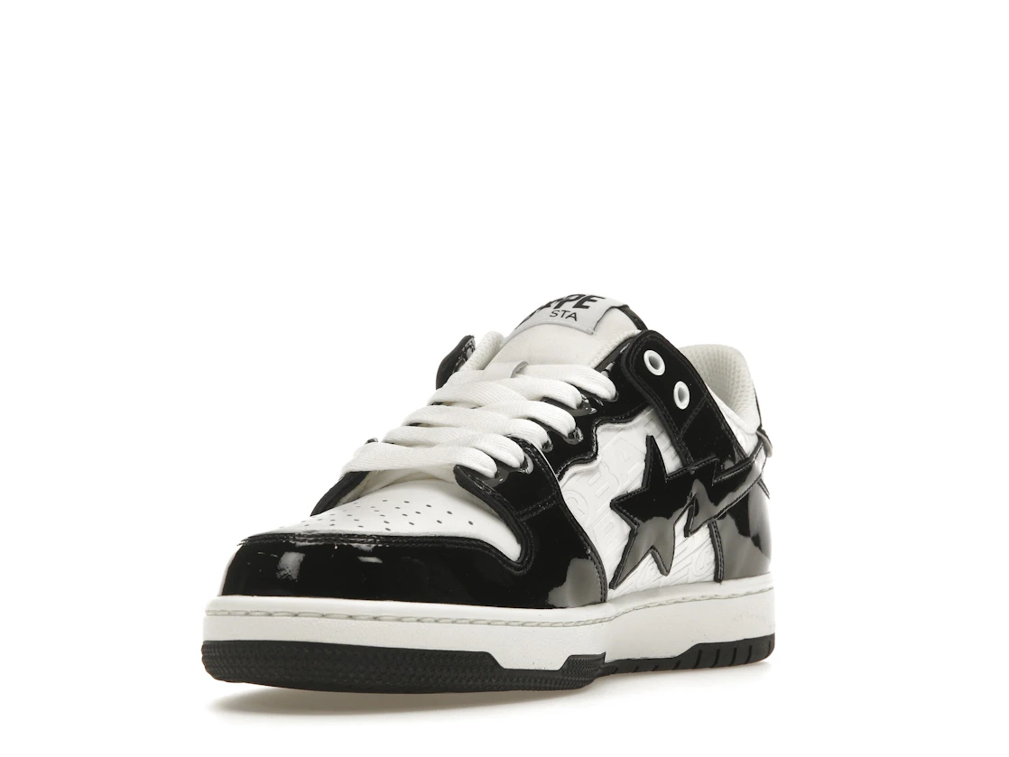 Vue 13 de A Bathing Ape Bape SK8 Sta Panda Patent