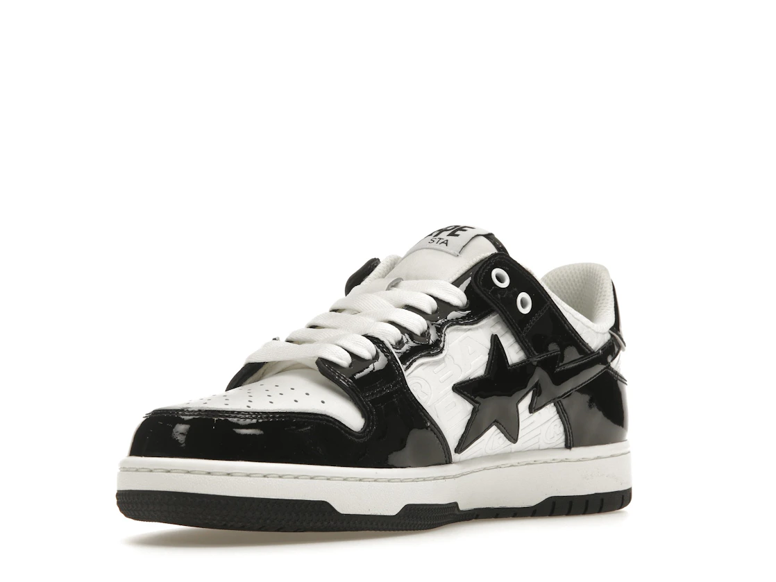 Vue 14 de A Bathing Ape Bape SK8 Sta Panda Patent