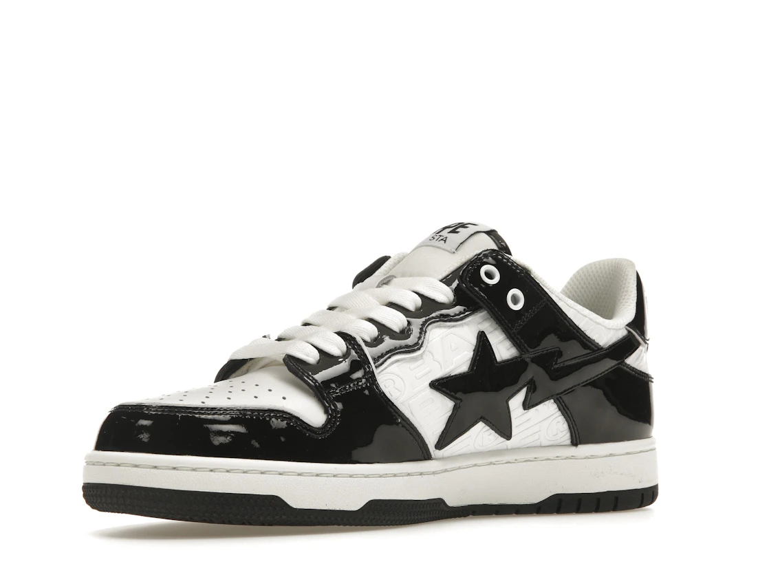 Vue 15 de A Bathing Ape Bape SK8 Sta Panda Patent