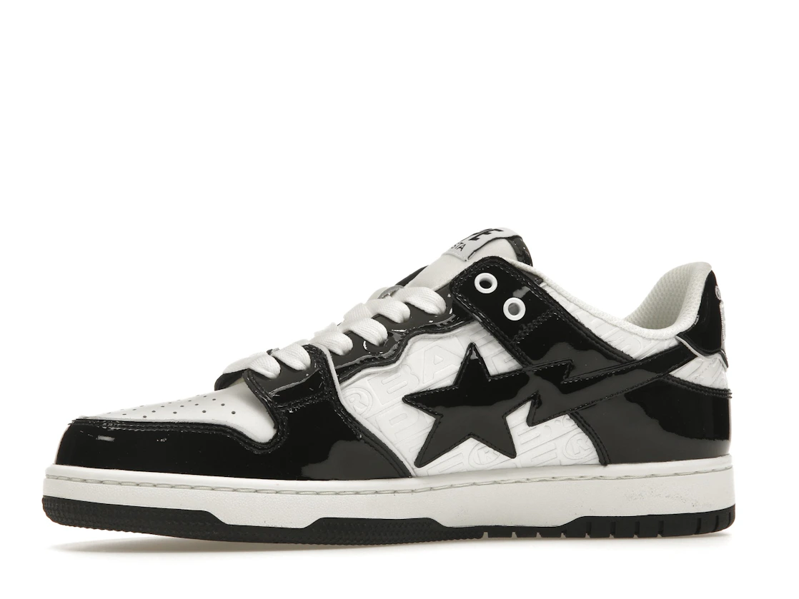 Vue 17 de A Bathing Ape Bape SK8 Sta Panda Patent