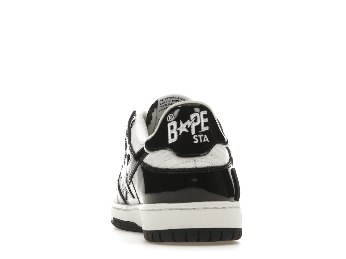 Vue 27 de A Bathing Ape Bape SK8 Sta Panda Patent