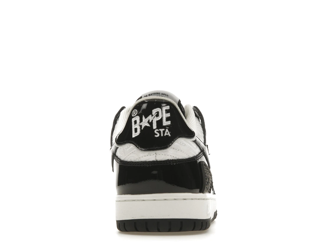 Vue 28 de A Bathing Ape Bape SK8 Sta Panda Patent