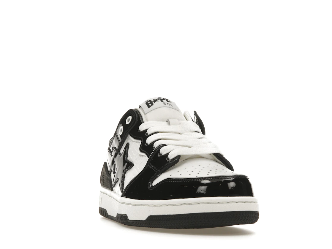 Vue 8 de A Bathing Ape Bape SK8 Sta Panda Patent