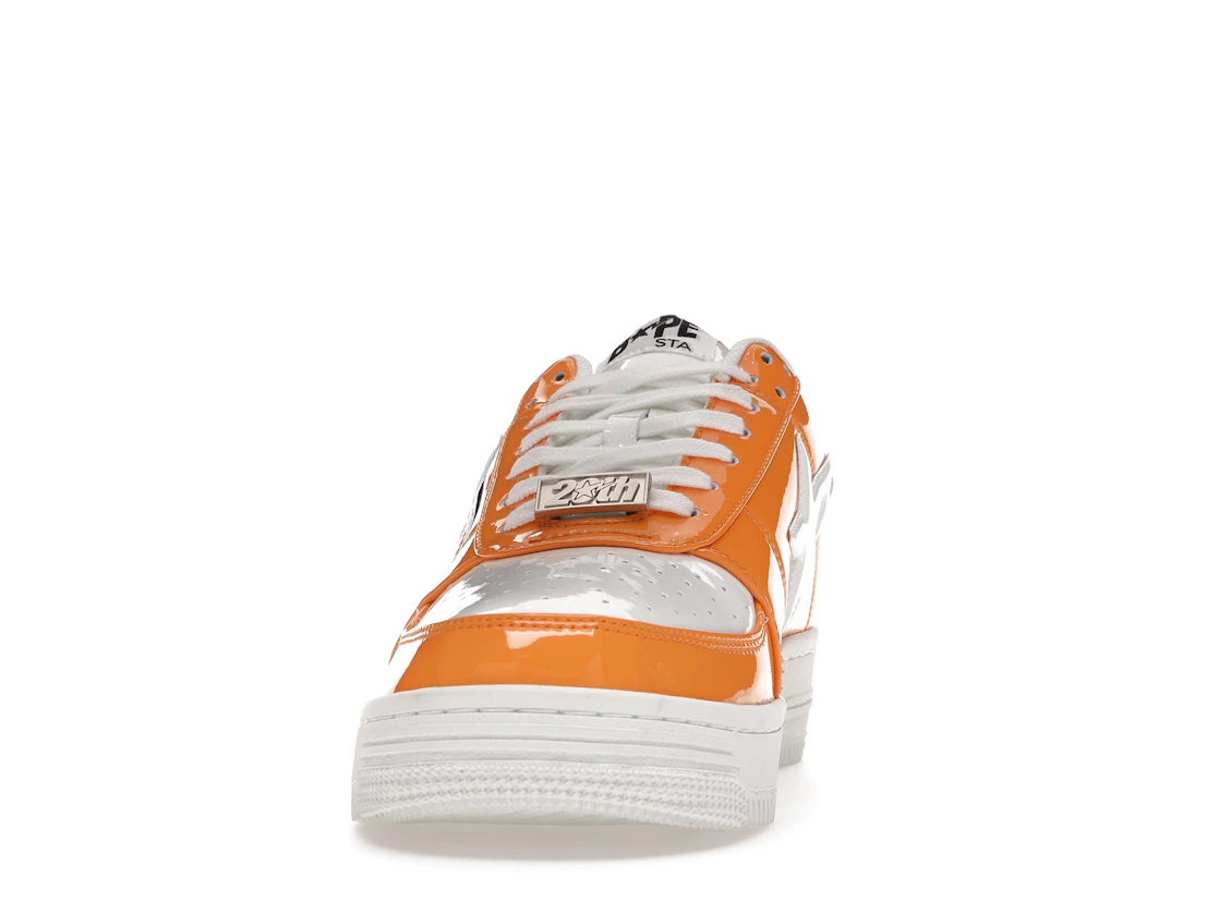 Vue 11 de A Bathing Ape Bape Sta Low Color Block Shark Orange