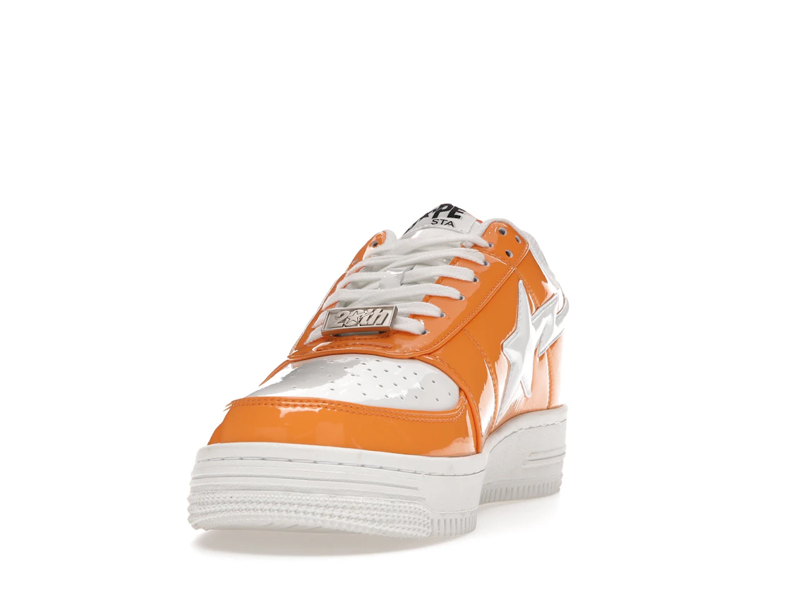 Vue 12 de A Bathing Ape Bape Sta Low Color Block Shark Orange