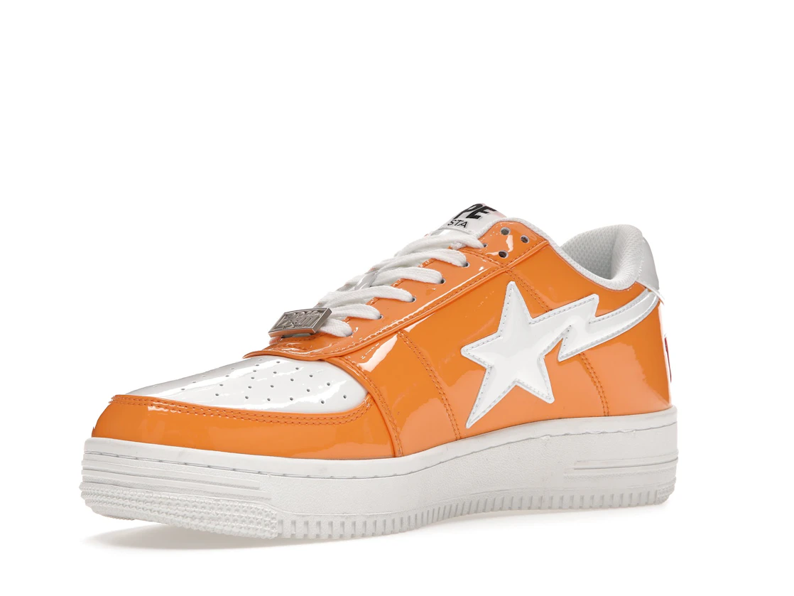 Vue 15 de A Bathing Ape Bape Sta Low Color Block Shark Orange
