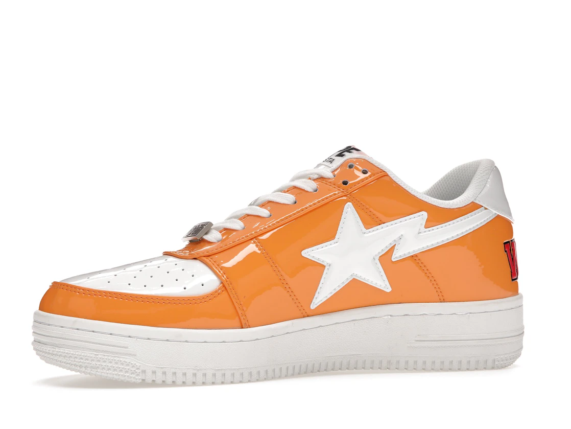 Vue 17 de A Bathing Ape Bape Sta Low Color Block Shark Orange