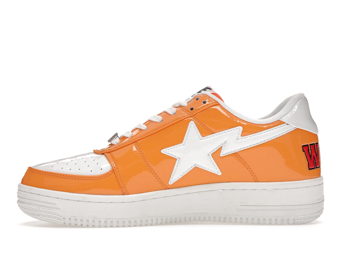 Vue 19 de A Bathing Ape Bape Sta Low Color Block Shark Orange