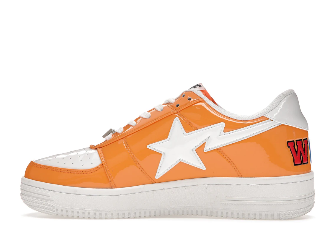Vue 20 de A Bathing Ape Bape Sta Low Color Block Shark Orange