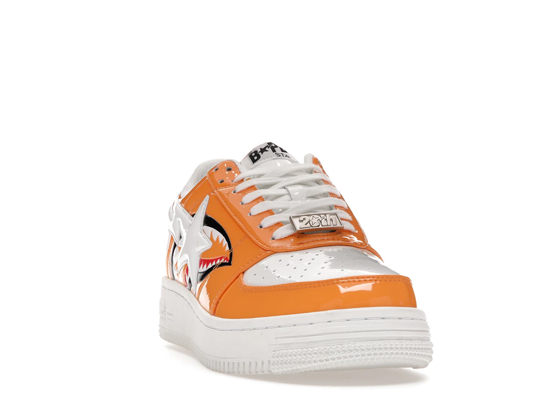 Vue 8 de A Bathing Ape Bape Sta Low Color Block Shark Orange