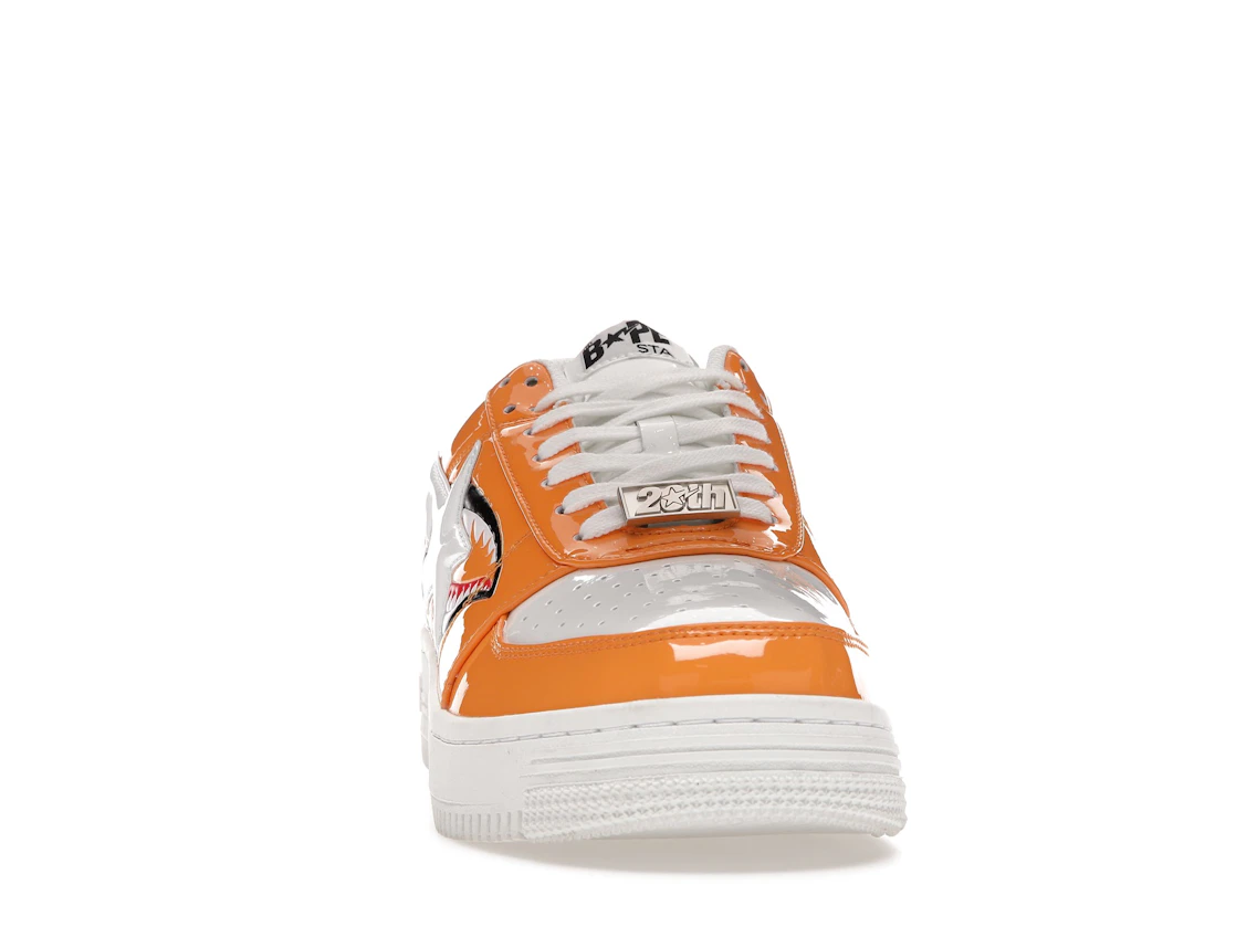 Vue 9 de A Bathing Ape Bape Sta Low Color Block Shark Orange