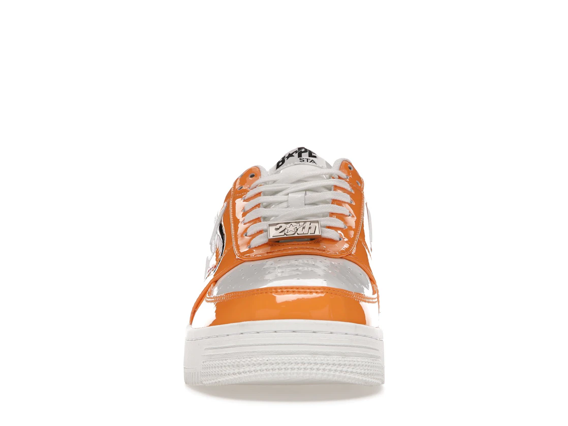 Vue 10 de A Bathing Ape Bape Sta Low Color Block Shark Orange