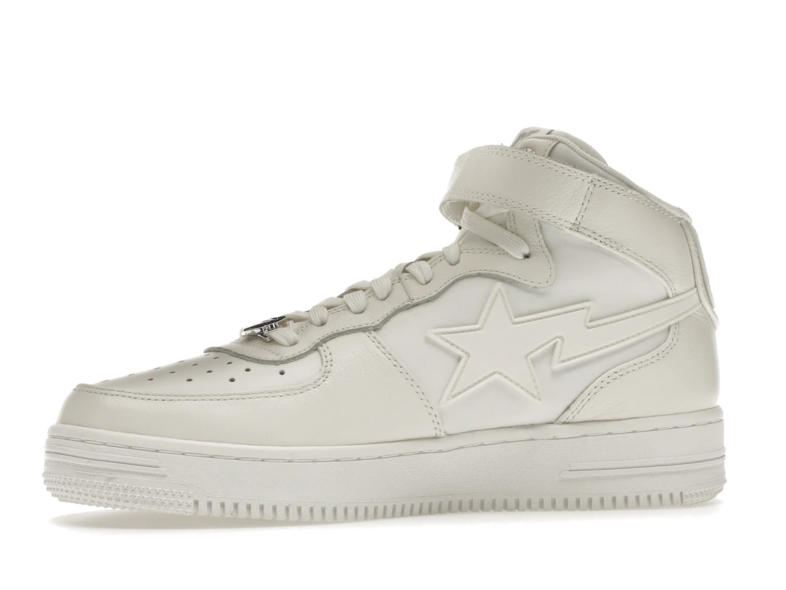 Vue 17 de A Bathing Ape Bape Sta Mid White