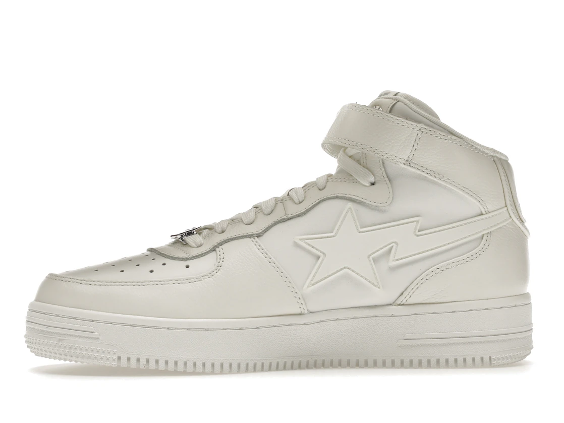 Vue 18 de A Bathing Ape Bape Sta Mid White