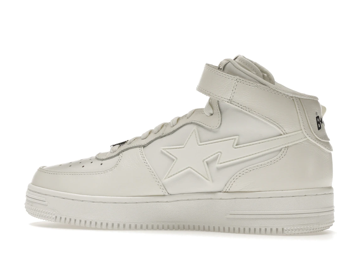 Vue 21 de A Bathing Ape Bape Sta Mid White