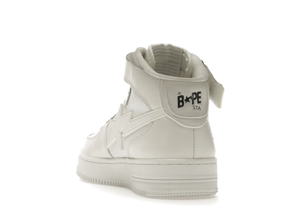 Vue 26 de A Bathing Ape Bape Sta Mid White