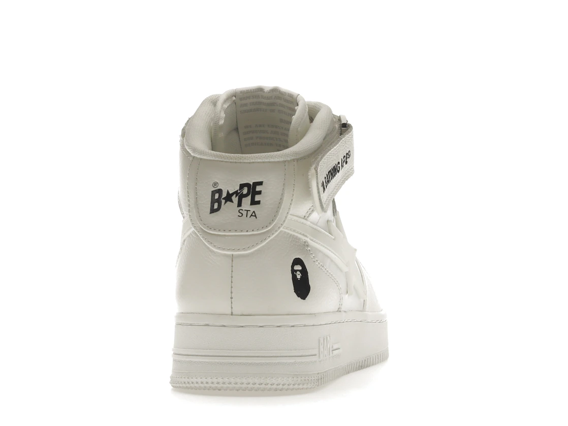 Vue 29 de A Bathing Ape Bape Sta Mid White