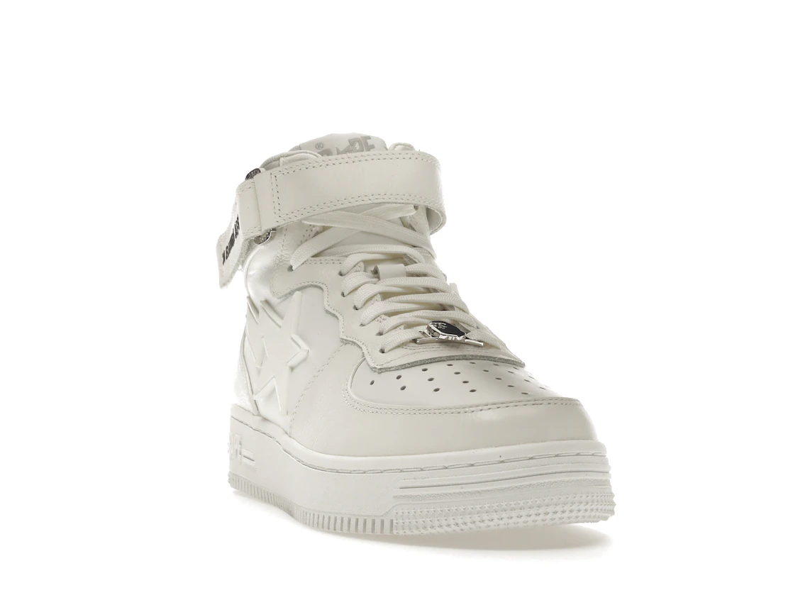 Vue 8 de A Bathing Ape Bape Sta Mid White
