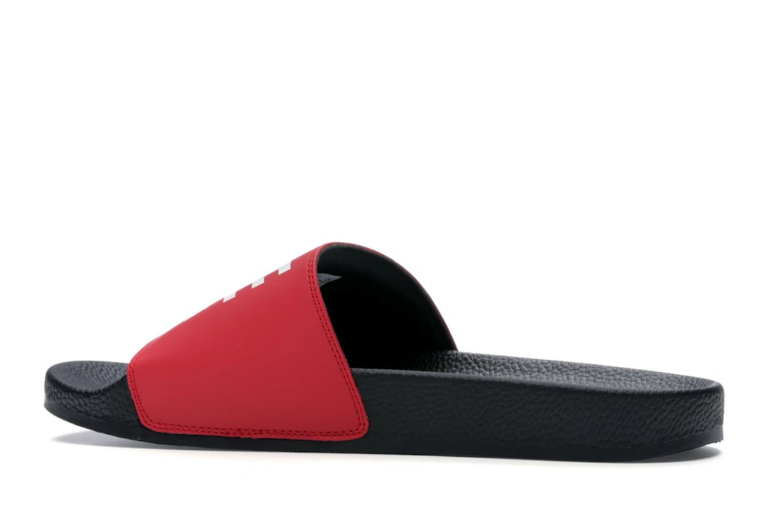 Vue 21 de A Bathing Ape Bape Sta Slide Black Red
