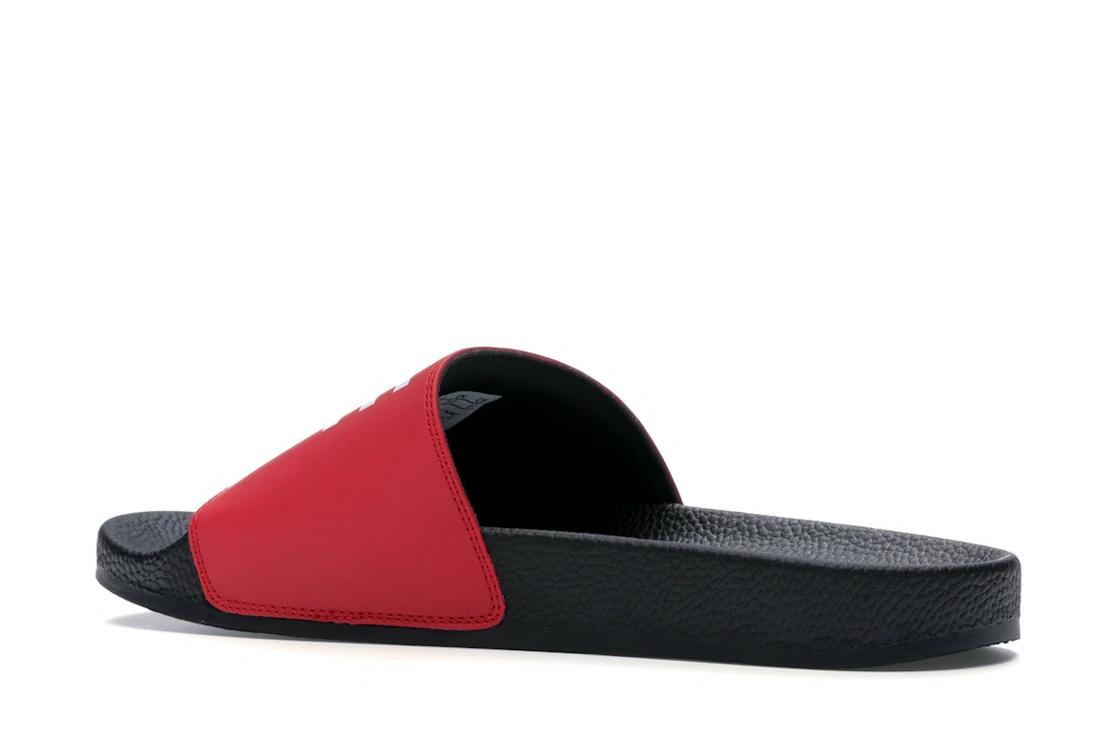 Vue 22 de A Bathing Ape Bape Sta Slide Black Red