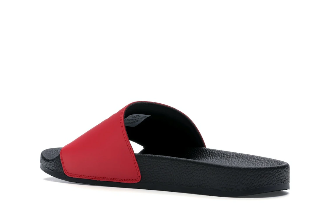 Vue 23 de A Bathing Ape Bape Sta Slide Black Red