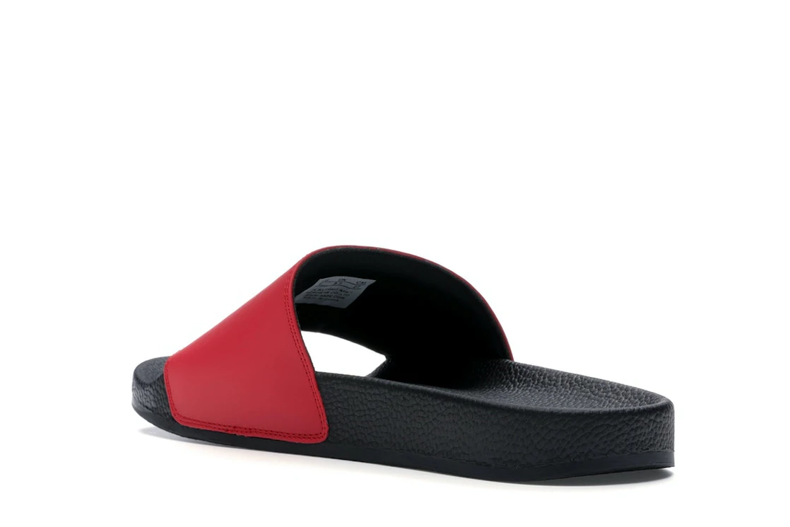 Vue 24 de A Bathing Ape Bape Sta Slide Black Red