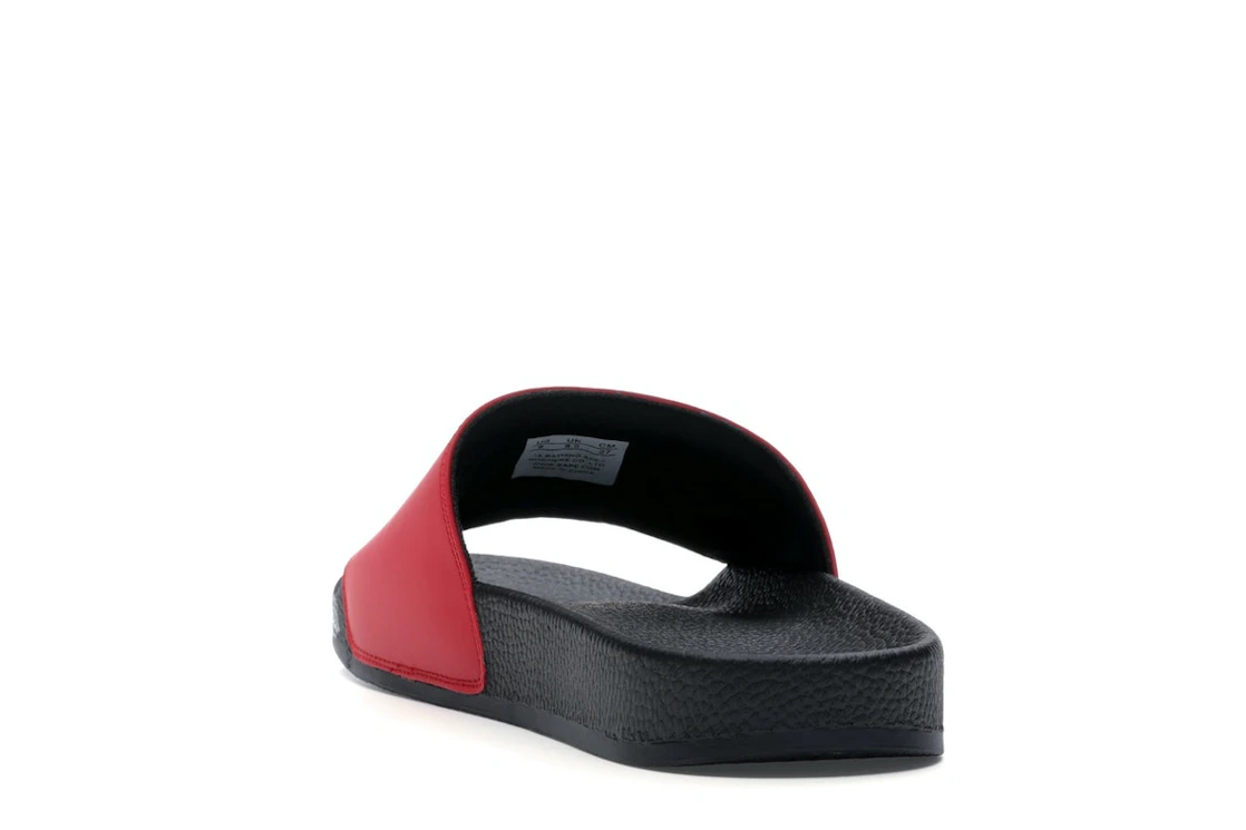 Vue 26 de A Bathing Ape Bape Sta Slide Black Red