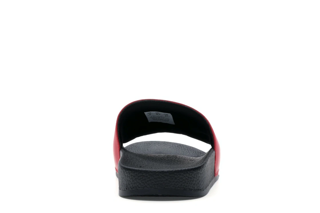 Vue 28 de A Bathing Ape Bape Sta Slide Black Red