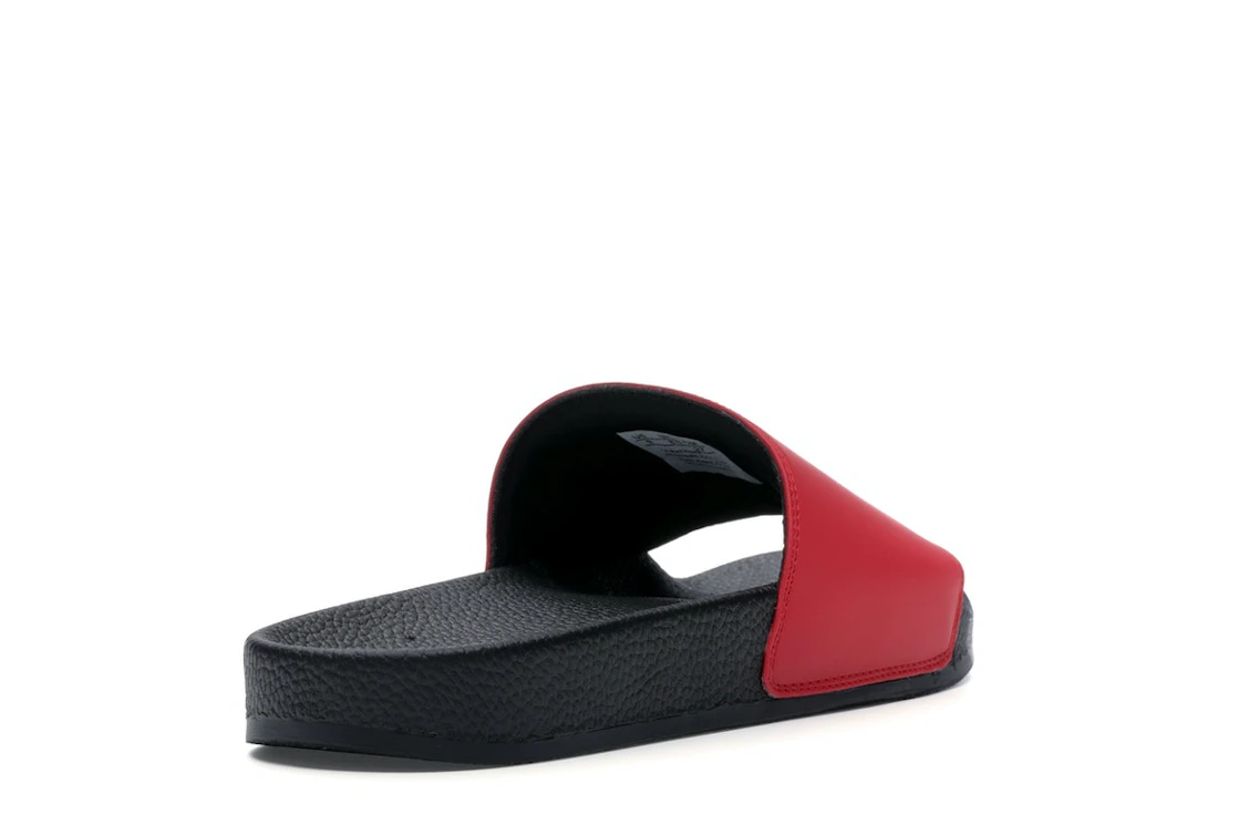 Vue 31 de A Bathing Ape Bape Sta Slide Black Red