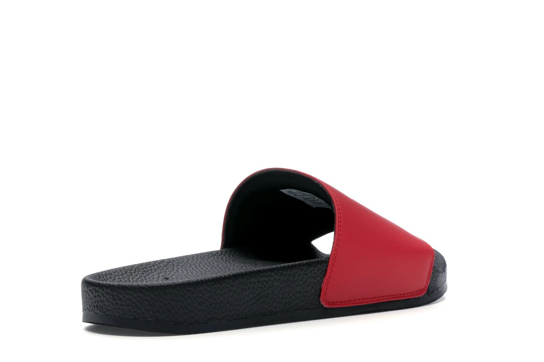 Vue 32 de A Bathing Ape Bape Sta Slide Black Red