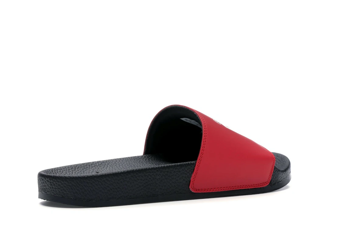 Vue 33 de A Bathing Ape Bape Sta Slide Black Red