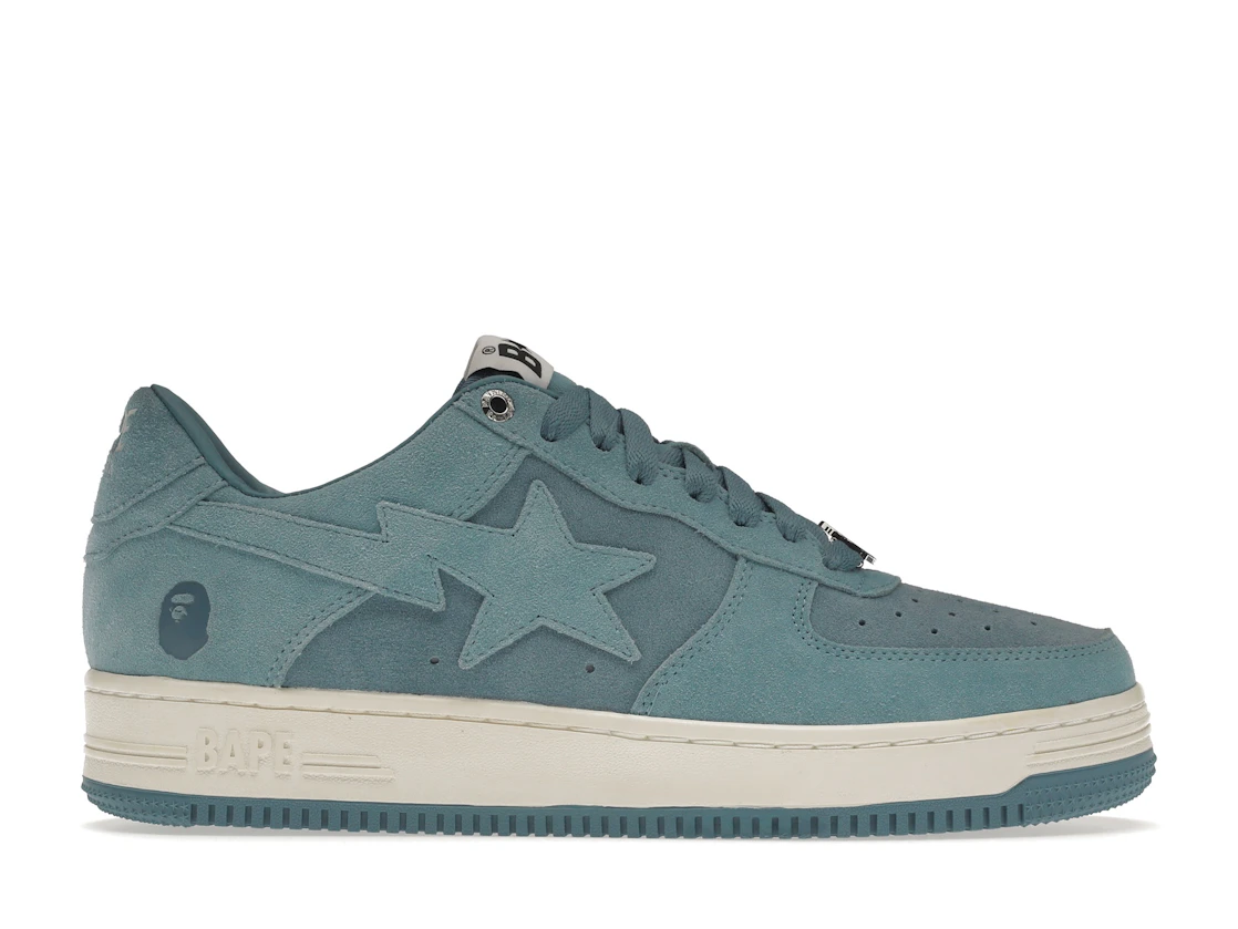 Vue 1 de A Bathing Ape Bape Sta Blue Suede
