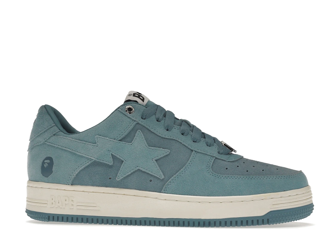 Vue 2 de A Bathing Ape Bape Sta Blue Suede