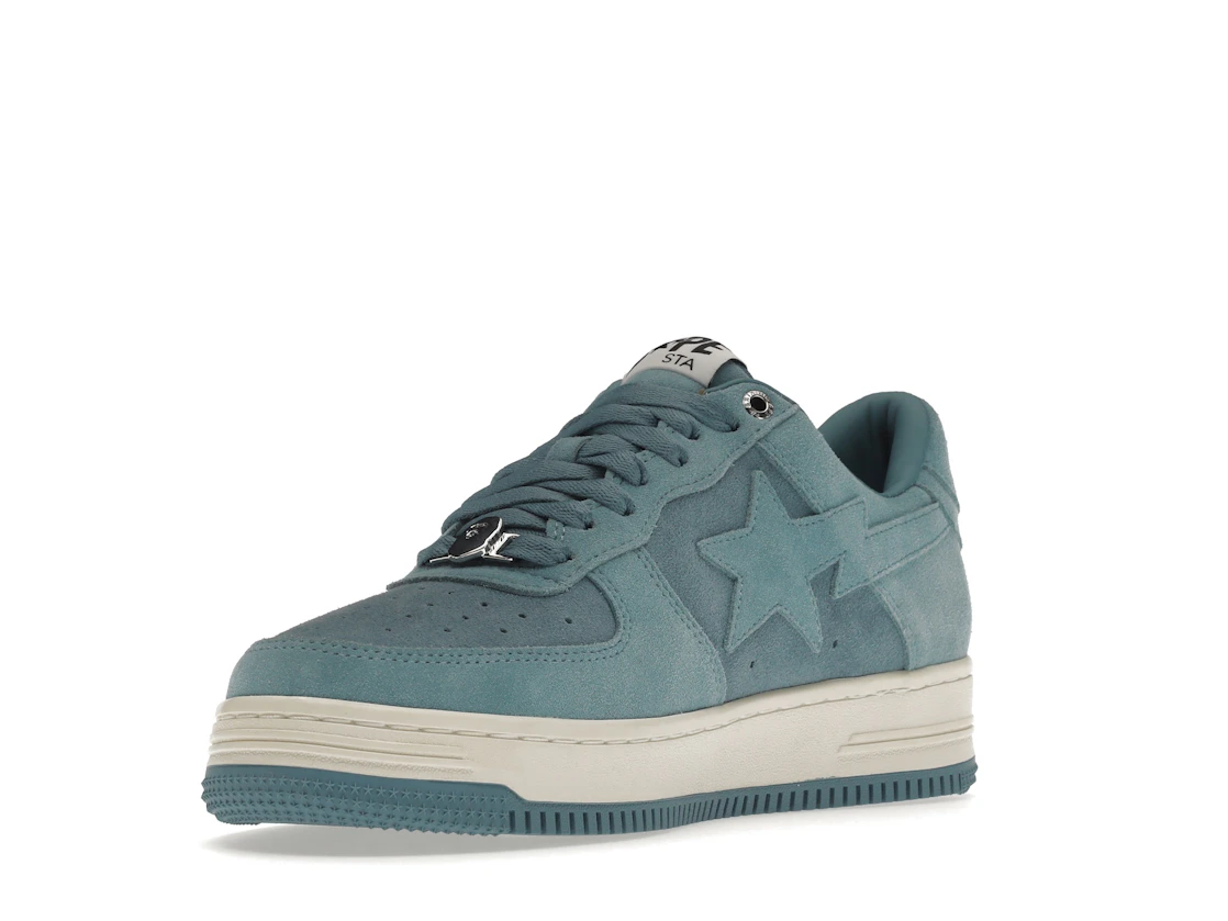 Vue 14 de A Bathing Ape Bape Sta Blue Suede