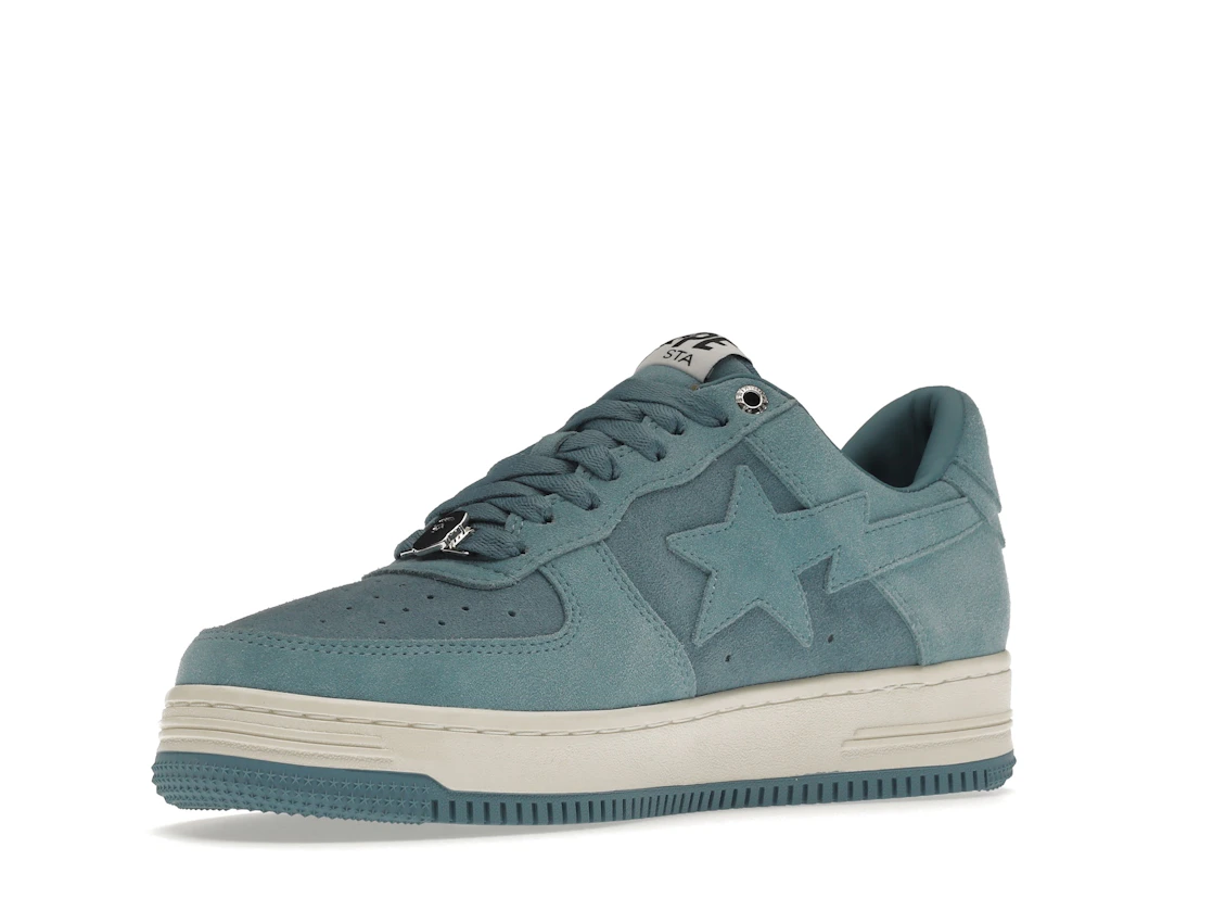 Vue 15 de A Bathing Ape Bape Sta Blue Suede