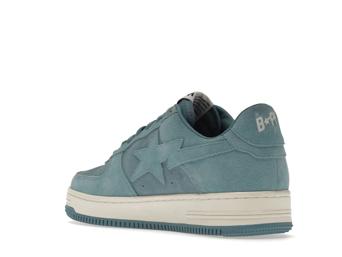 Vue 24 de A Bathing Ape Bape Sta Blue Suede