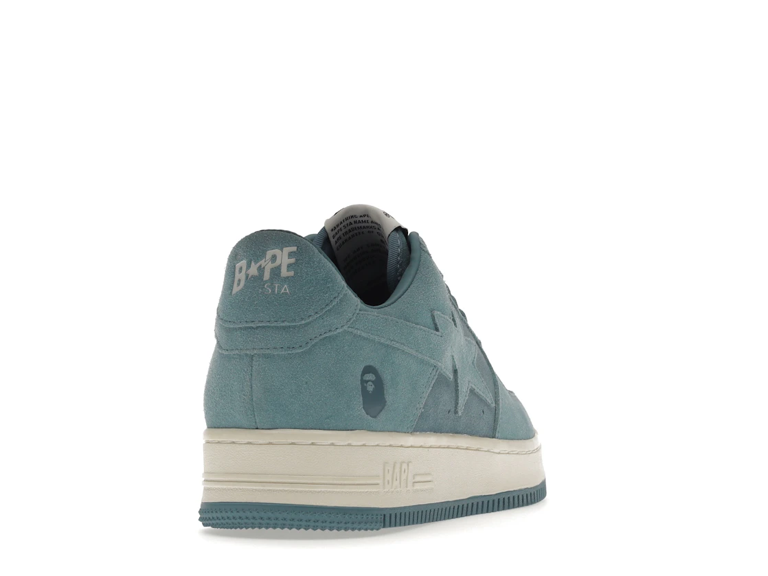 Vue 30 de A Bathing Ape Bape Sta Blue Suede
