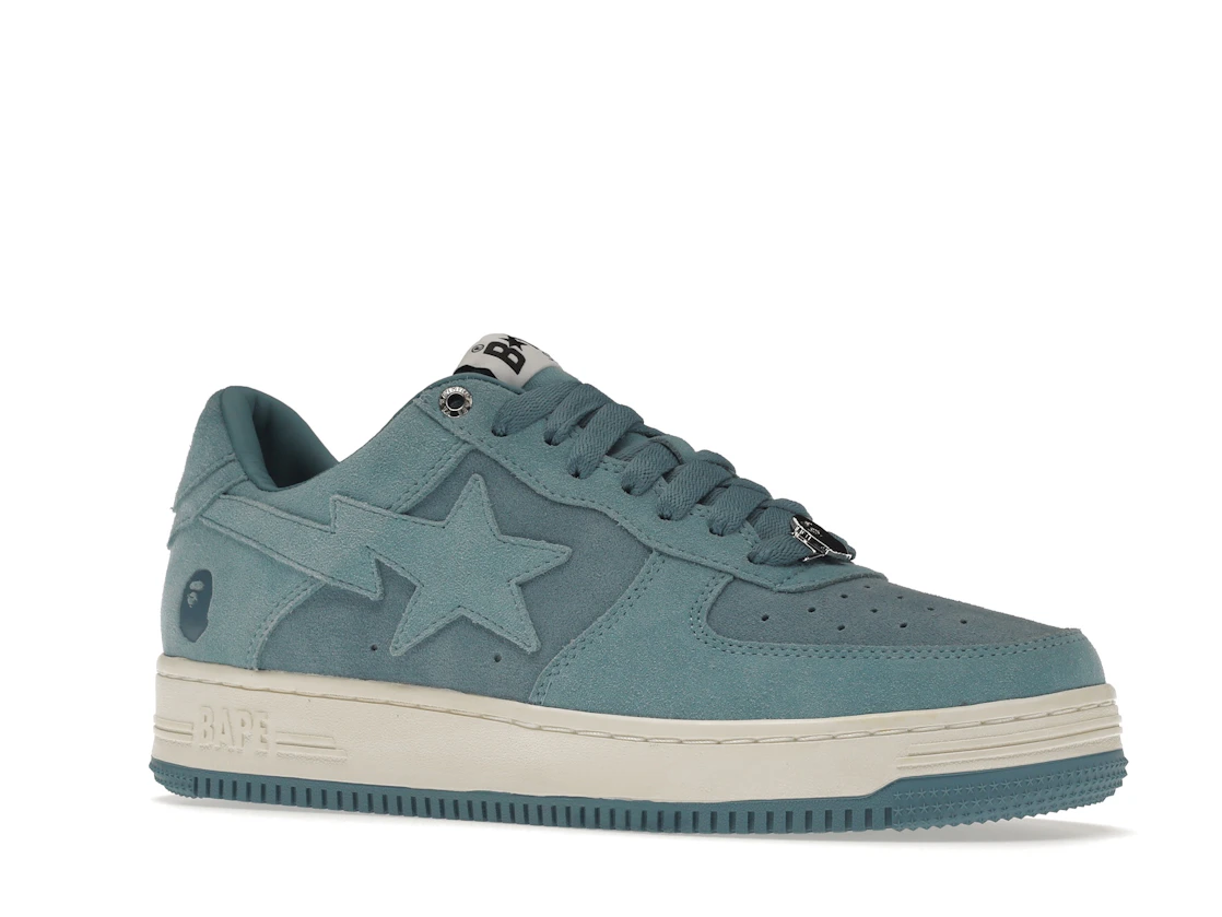 Vue 4 de A Bathing Ape Bape Sta Blue Suede