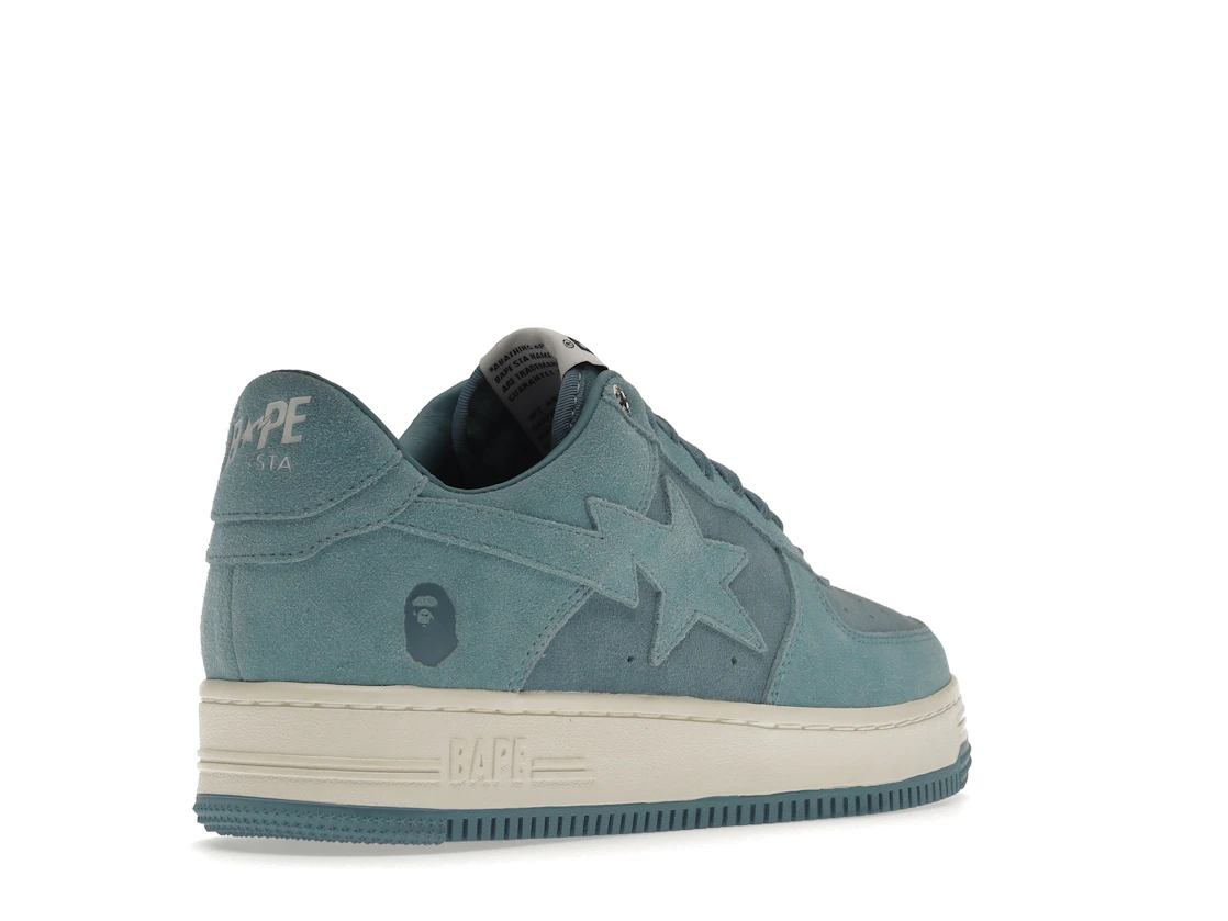 Vue 32 de A Bathing Ape Bape Sta Blue Suede