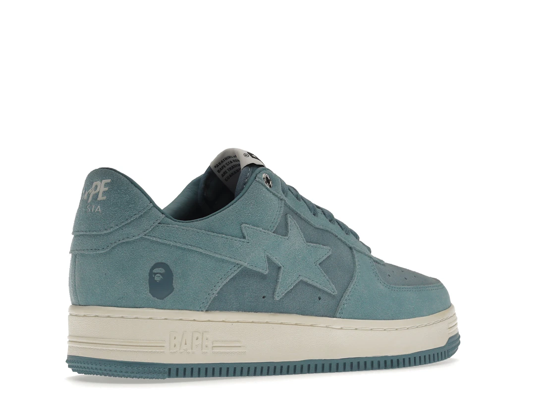 Vue 33 de A Bathing Ape Bape Sta Blue Suede