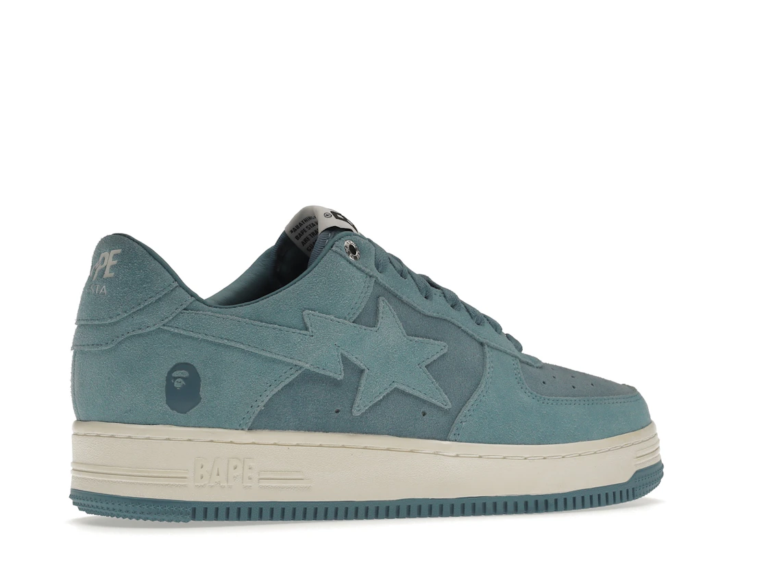 Vue 34 de A Bathing Ape Bape Sta Blue Suede