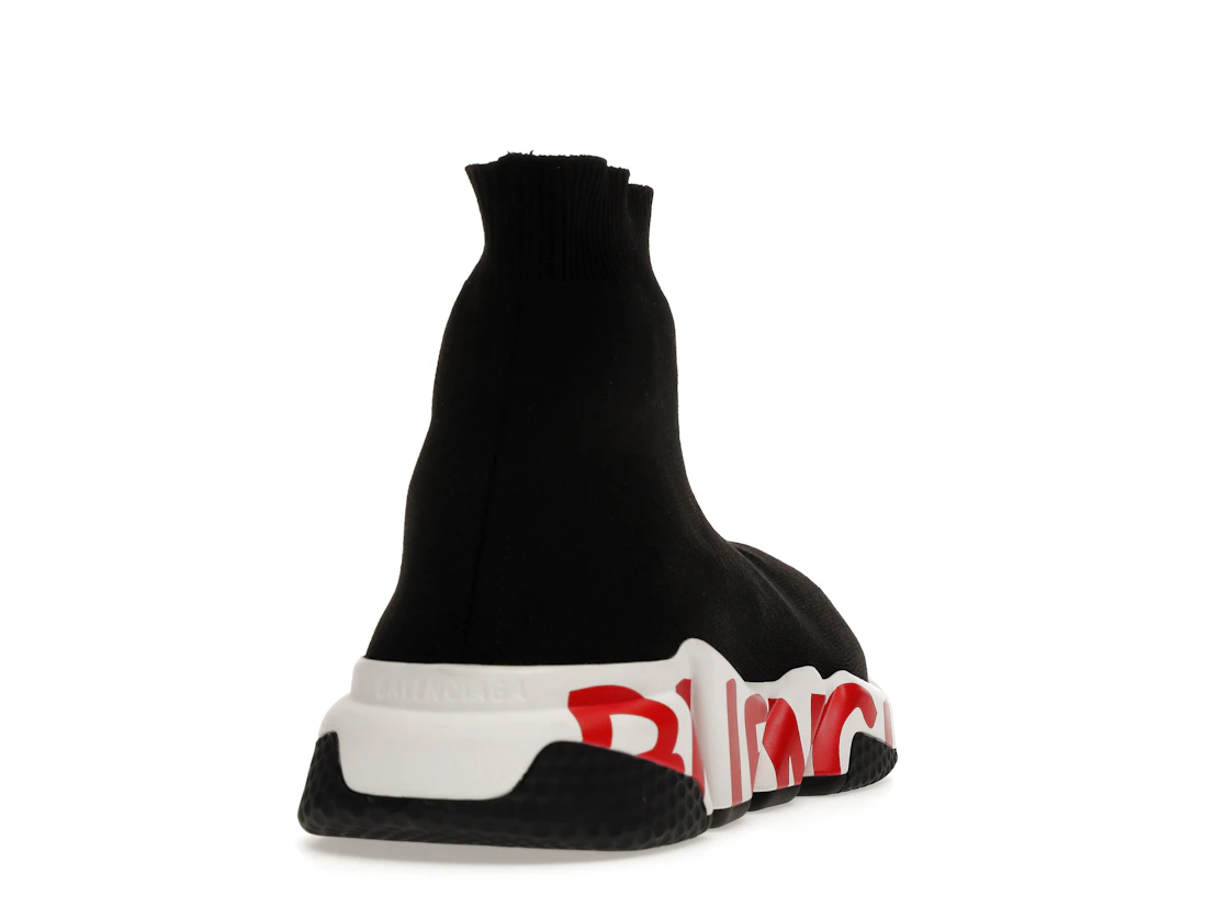 Vue 30 de Balenciaga Graffiti Speed Red Sole