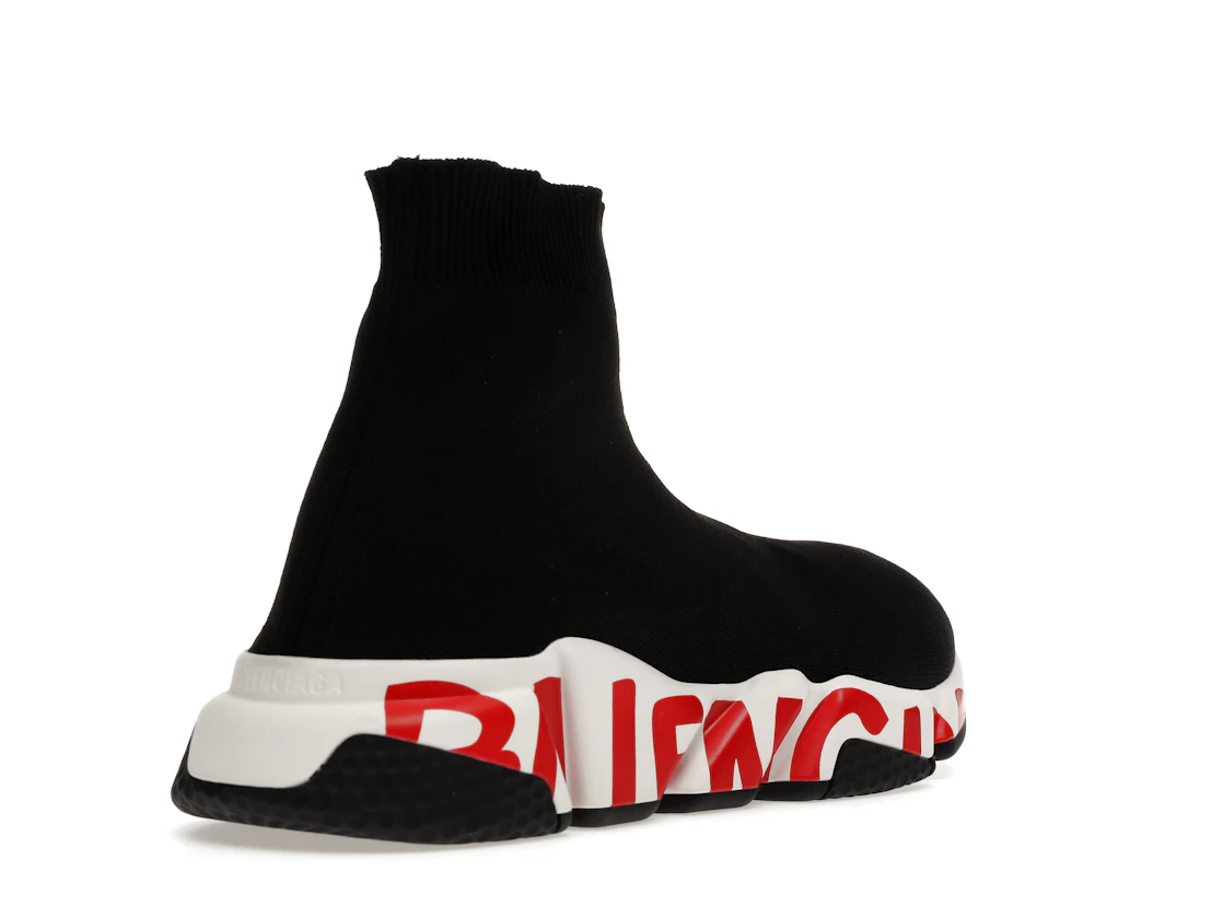 Vue 32 de Balenciaga Graffiti Speed Red Sole